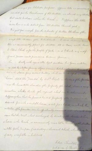 Archdeacon of Cleveland report 1847