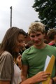 Malton School A level results day 2009