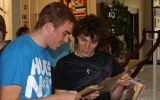 Malton School A level results day 2009