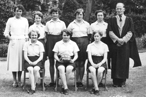 Malton Grammar School 1952 Netball team