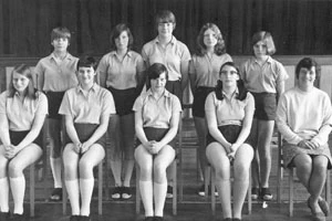1969 Malton Grammar School Rounders Team
