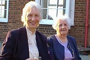 Dolly Thackray and Mrs Williams